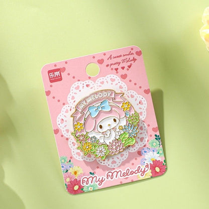 Sanrio Floral Pins