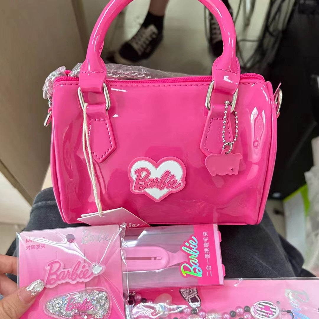 Barbie Patent Leather Crossbody Mini Bag