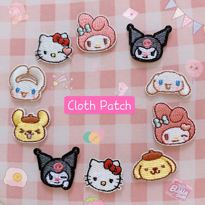 Sanrio DIY Cloth Patch (10 PCs)