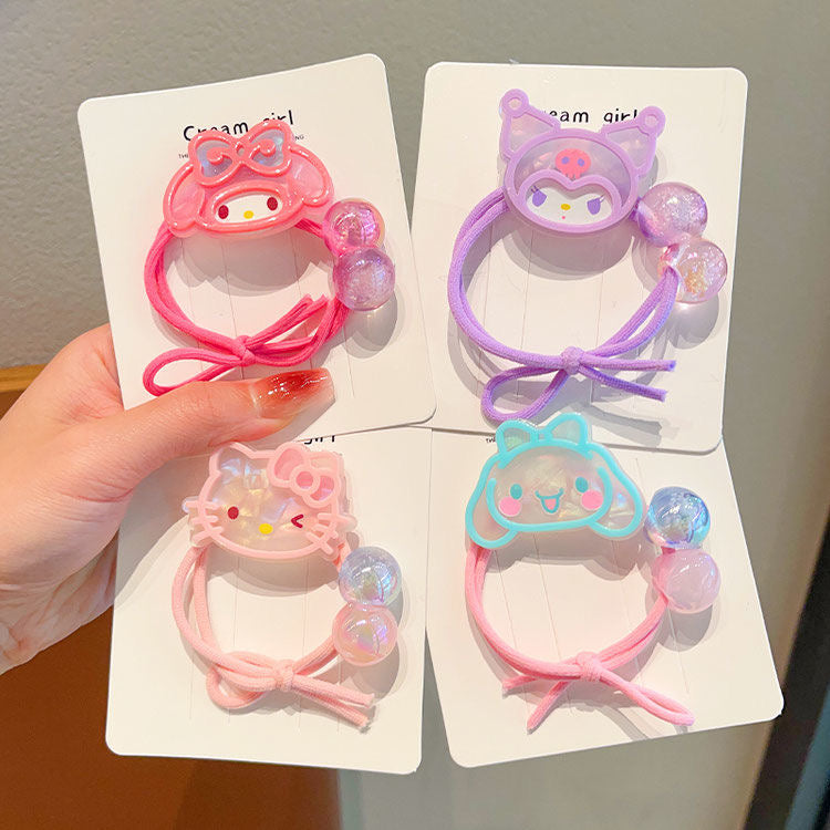 Sanrio Jelly Hair Scrunchie Set