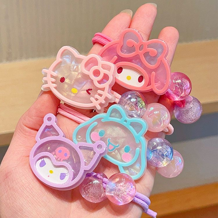 Sanrio Jelly Hair Scrunchie Set