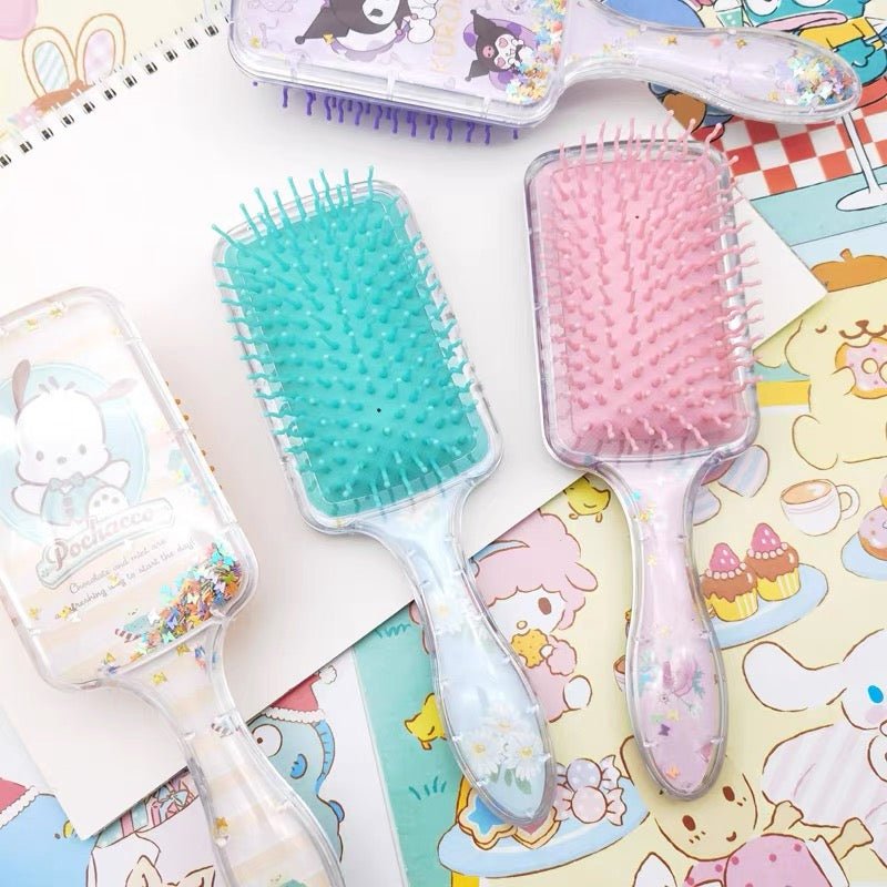 Sanrio Glittery Hairbrush