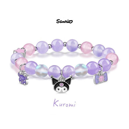 Kuromi Verzaubertes Lila Planeten Armband