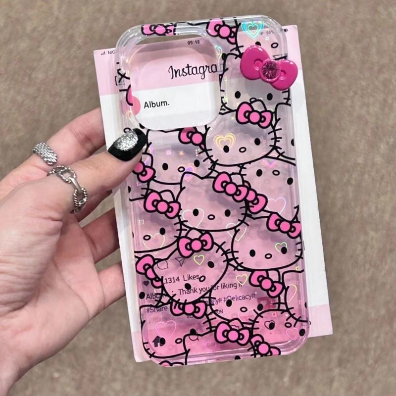 HelloKitty Pink Bow Bow Phone Case