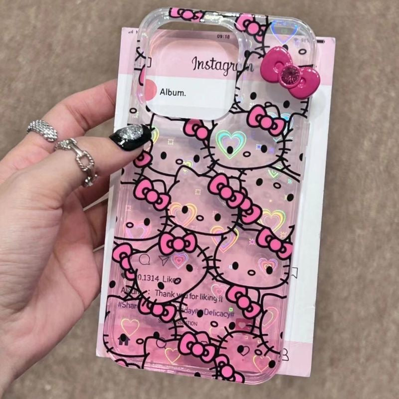 HelloKitty Pink Bow Bow Phone Case
