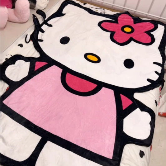 Hello Kitty Figure Blanket