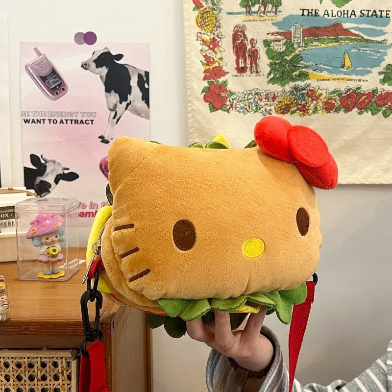 Hello Kitty Burger Shoulder Bag