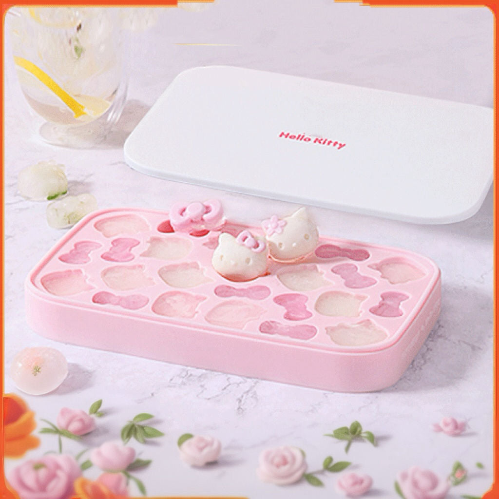 Hello Kitty Press & Pop Silicone Ice Tray