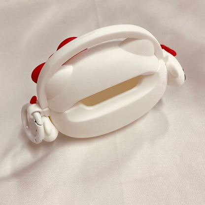 Hello Kitty Wearing Headphone AirPod Case