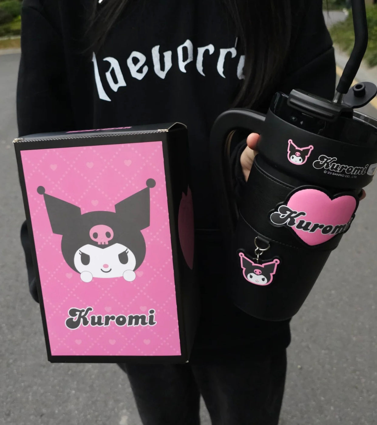 Sanrio Heart Sleeve Leak-proof Tumbler 40 Oz