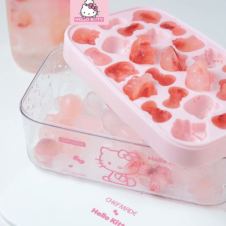 Hello Kitty Press & Pop Silicone Ice Tray