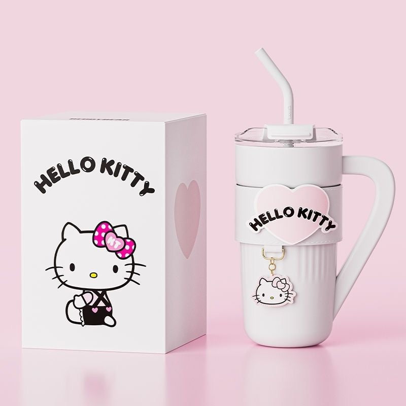 Sanrio Heart Sleeve Leak-proof Tumbler 40 Oz