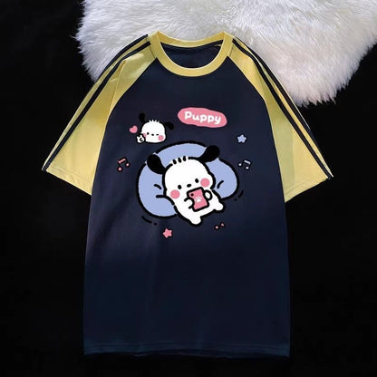 Pochacco Chilling Puppy Oversize Shirt