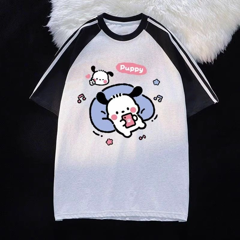 Pochacco Chilling Puppy Oversize Shirt