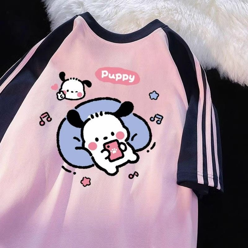 Pochacco Chilling Puppy Oversize Shirt