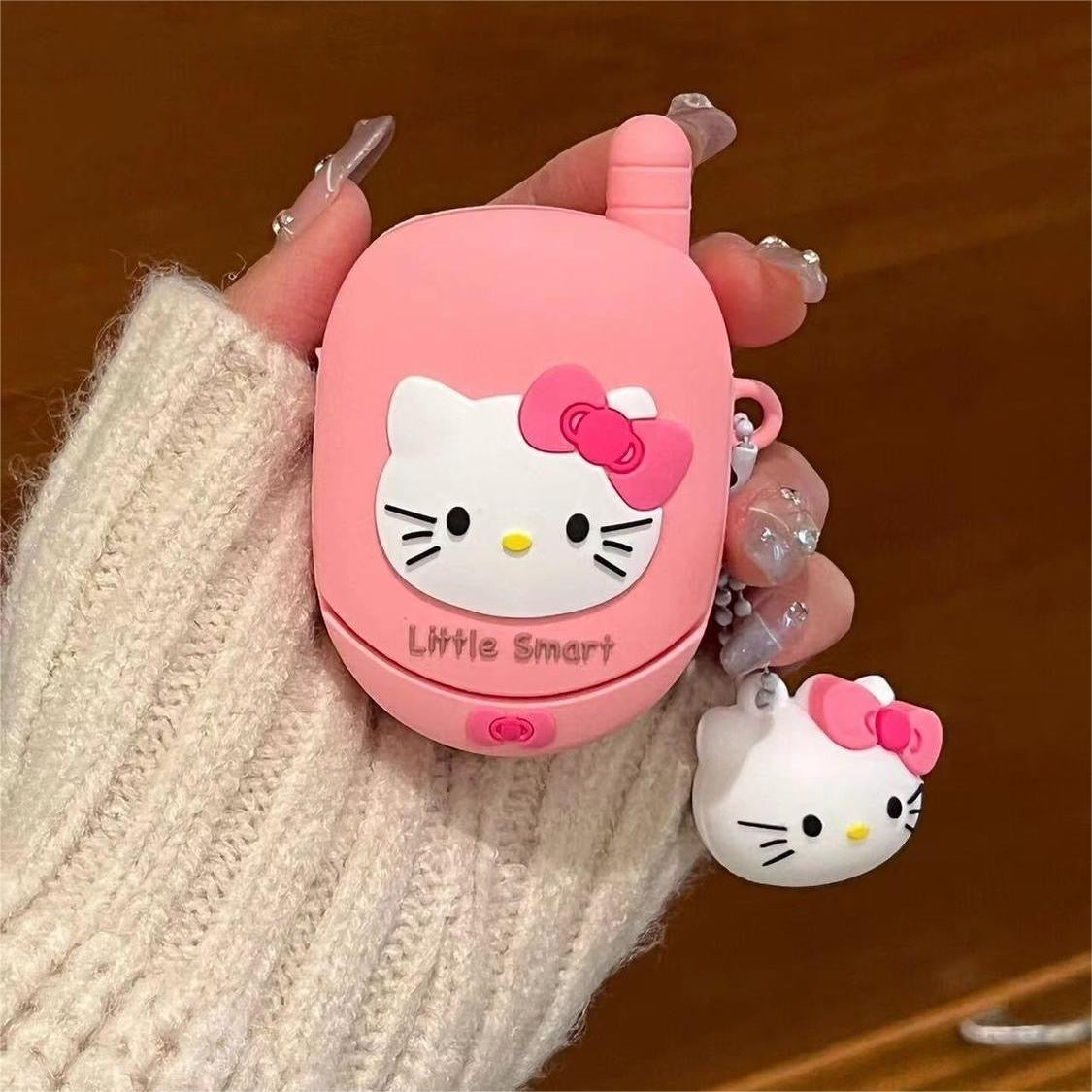 Pink Hello Kitty Cellphone AirPod Case