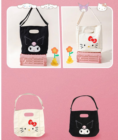 Sanrio Canvas Tote/Crossbody Bag (HK/KR)