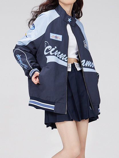 Cinnamoroll Racer Jacket | Cinnamoroll Biker Jacket | GoodChoyice