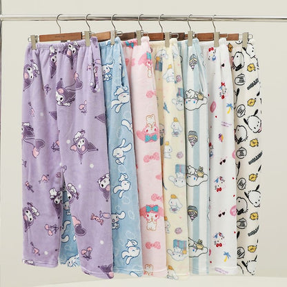 Sanrio Pastel Fluffy Pyjama Pants