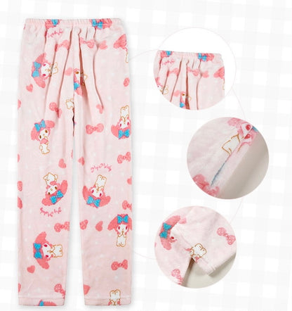 Sanrio Pastel Fluffy Pyjama Pants