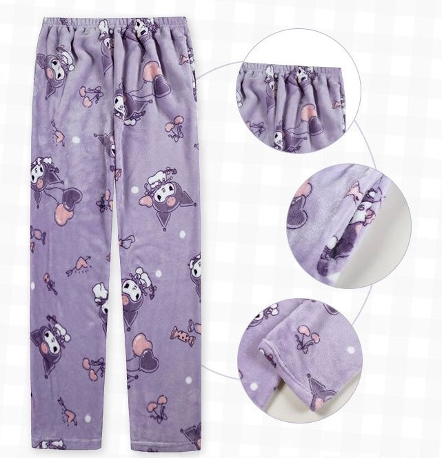 Sanrio Pastel Fluffy Pyjama Pants