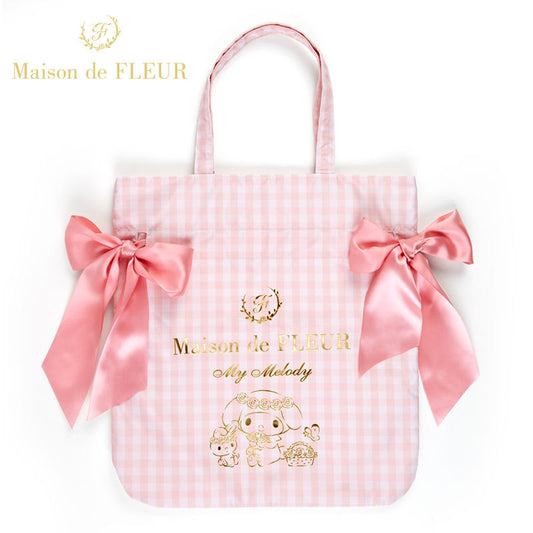 Sanrio x Maison De Fleur My Melody Gingham Tote Bag