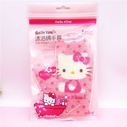 HelloKitty Facial Sponge & Shower Glove