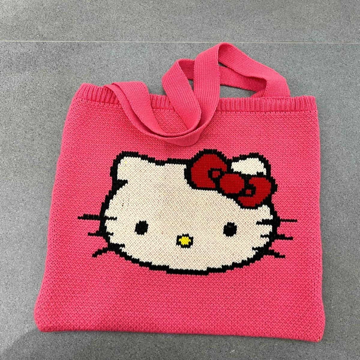 HelloKitty Knitting Tote Bag – GoodChoyice