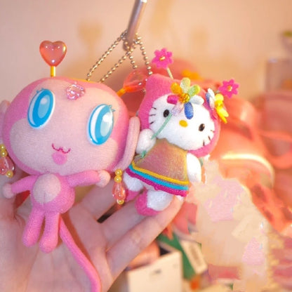 HelloKitty the Fairy Plushie Keychain