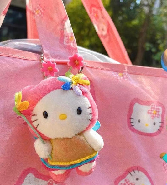 HelloKitty the Fairy Plushie Keychain