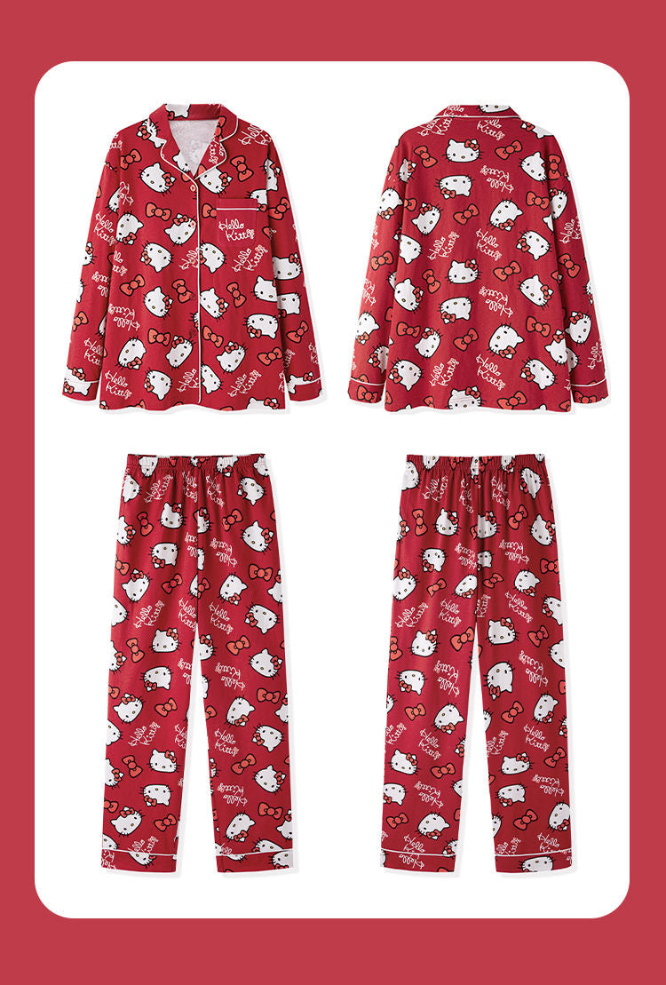 Kitty christmas online pajamas