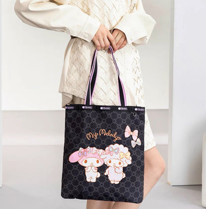 MyMelody & Piano Tote Bag