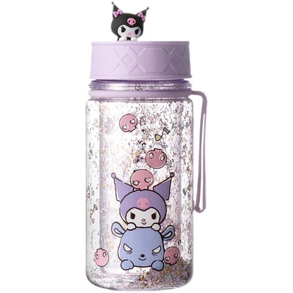 Glitzernder doppelwandiger Becher von Sanrio (300 ml)