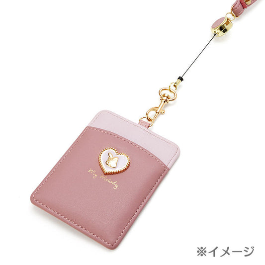 MyMelody Retractable Card Holder