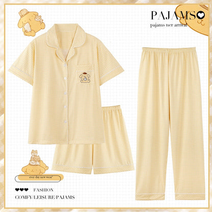 Pompompurin Pajama Set (3 PCs)