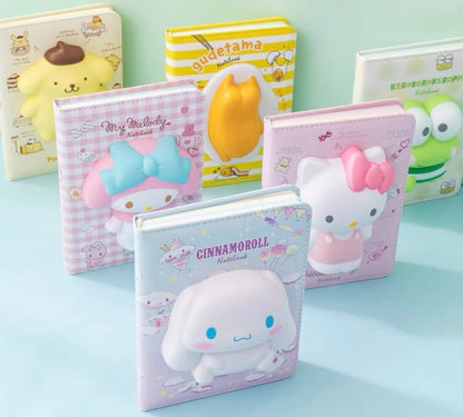 Sanrio Squishy Notebook