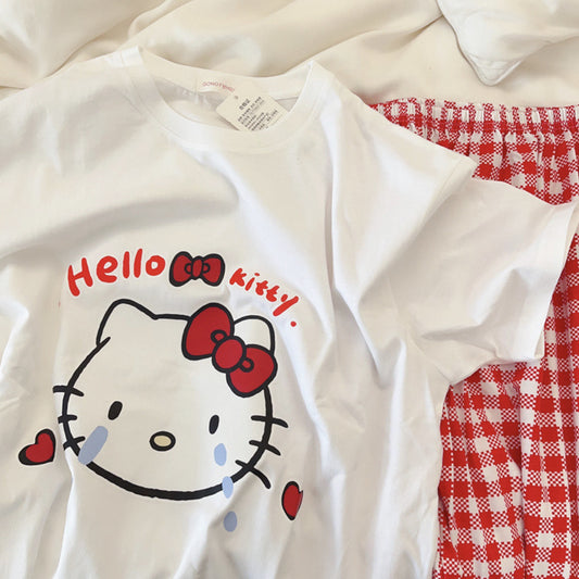 HelloKitty weinendes Baby-Schlafanzug-Set